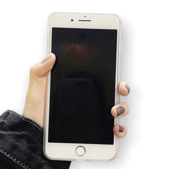 NEW iPhone 7/8 Glossy Marble Soft Case - Picture 2 of 3